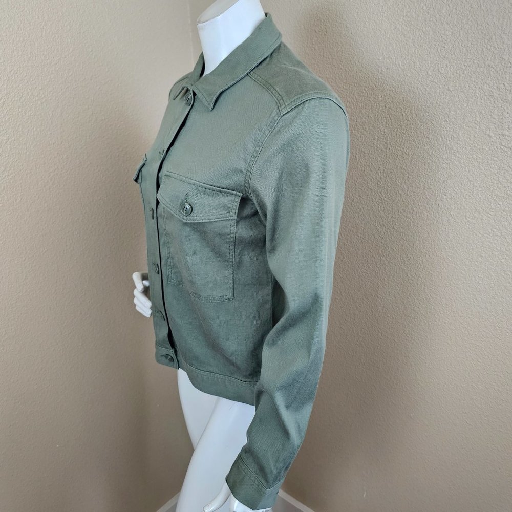 Liverpool Olive Green Utility Jacket - Picture 5 of 14
